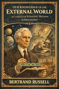 Our Knowledge of the External World as a Field for Scientific Method in Philosophy Our Knowledge of the External World as a Field for Scientific Method in Philosophy