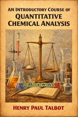 An Introductory Course of Quantitative Chemical Analysis An Introductory Course of Quantitative Chemical Analysis