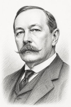Arthur Conan Doyle, creator of Sherlock Holmes